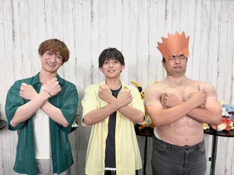 【キスマイ宮田のニコ生やったってit’s Alright!
・番組レポート】
～ポケモン30周年記念回～
宮田俊哉、『Pokémon Champions』で
松丸亮吾＆高井佳佑（ガーリィレコード）と白熱対決
アニメ『ポケットモンスター』出演を振り返り
松丸亮吾も演技を絶賛
