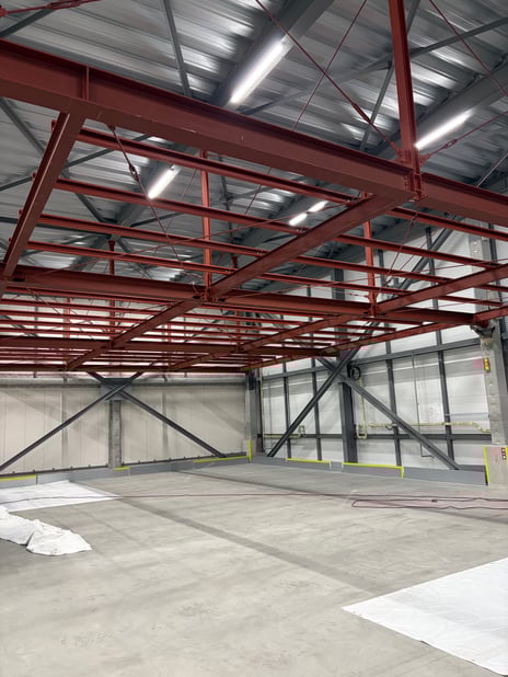 一宮市　ブドウ棚鉄骨工事