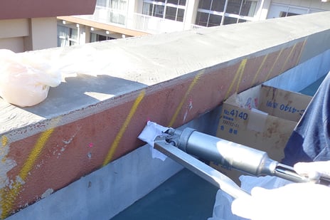 クラック樹脂注入