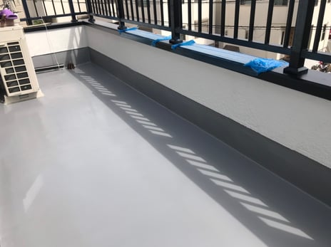 ウレタン防水工事3