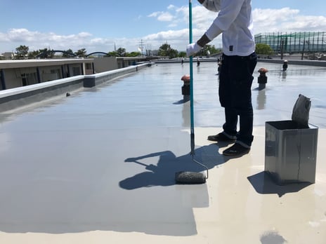 ウレタン防水工事2