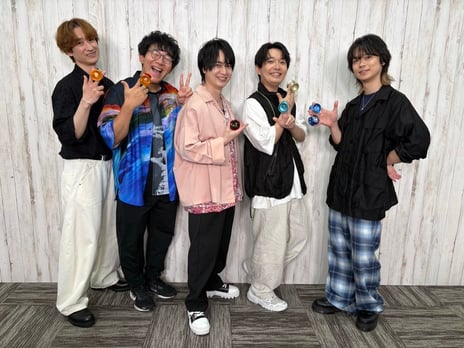 【キスマイ宮田のニコ生やったってit’s Alright!
・番組レポート】
宮田俊哉、小野友樹・小林裕介・梅田修一朗・土岐隼一と
ヨーヨートークで“男子校ノリ”全開　
技より顔に注目！？高難易度ヨーヨー技に挑戦し大はしゃぎ
