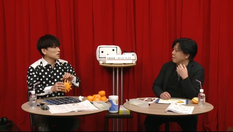 【森田成一のくじメイト特番Vol.2〜貴公子様があなたとの恋愛を所望です編～・番組レポート】
森田成一、杉山紀彰と同じ事務所へ移籍後の初共演
みかんアートやビリビリペンなどの新年企画で大はしゃぎ！
〜上限なし被りなしのシチュエーションボイス収録の裏話も〜