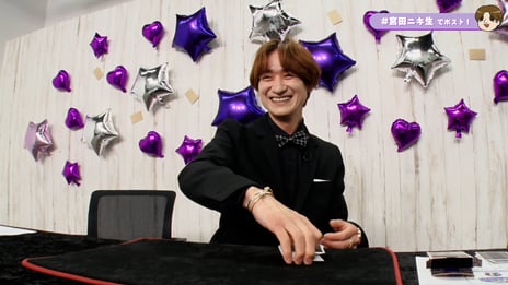 【【#47】キスマイ宮田のニコ生やったってit’s Alright!
・番組レポート】
宮田俊哉、マジック披露に「変態だー！」とコメント飛び交う
プロマジシャン・巳碧が
Kis-My-Ft2の記念日にちなんだ驚愕マジック披露
～玉森裕太の誕生日を祝うサプライズや
コラボ配信エピソードも～