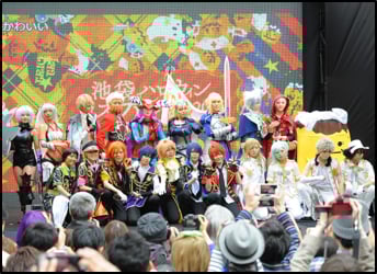 「池袋ハロウィンコスプレフェス2016」
イベント来場者9万人、コスプレイヤー1万7千人が参加
ネット来場者は約23万5千人超を動員