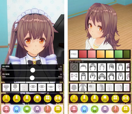 VTuber配信スマホアプリ「カスタムキャスト」提供開始
本格キャラメイクやAR機能、「ギフト」対応の生配信も可能に