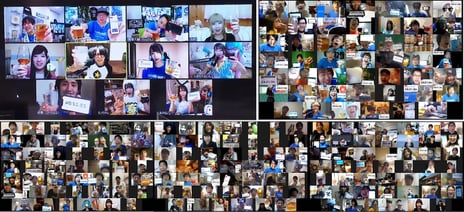 ニコニコネット超会議2020夏
ネット打ち上げで超乾杯～supported by サッポロ「GOLD STAR」
オンライン乾杯企画が「ギネス世界記録(TM)」に認定！
153名での同時乾杯に成功