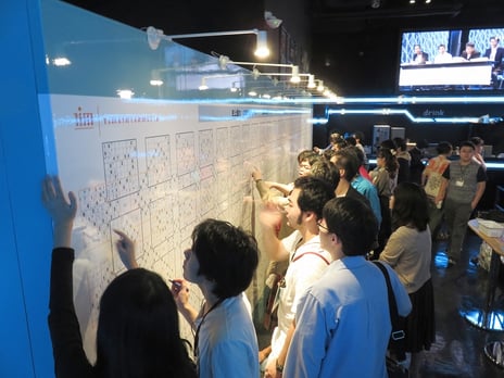 「MATH POWER 2018」の企画がギネス世界記録(TM)に認定
世界最大のマルチナンプレ・パズル
～合計280グリッドを来場者が完成～